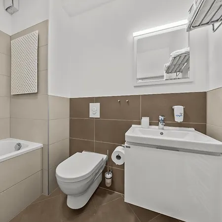 Modern City-center With Castle View